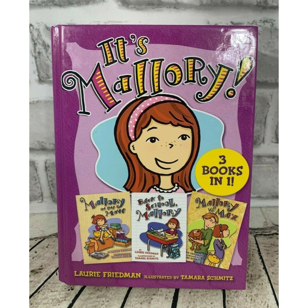 It's Mallory McDonald hardcover treasury collection Laurie Friedman 3 books in 1